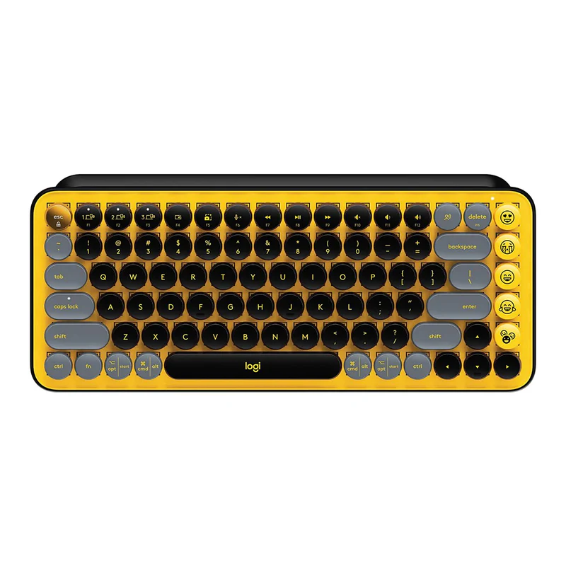 Logitech Pop Keys Mechanical Keyboards With Customizable Emoji Keys - Blast Color