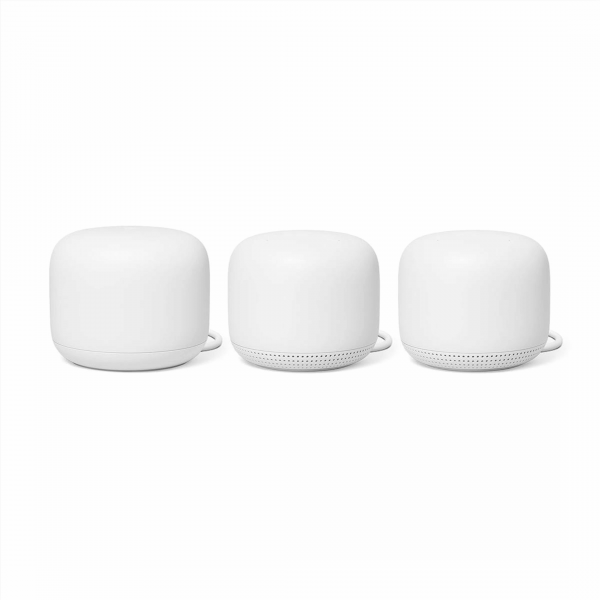 nest wifi router and 2 points