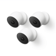 Google Nest Camera, Indoor And Outdoor, Battery, 3 Pack