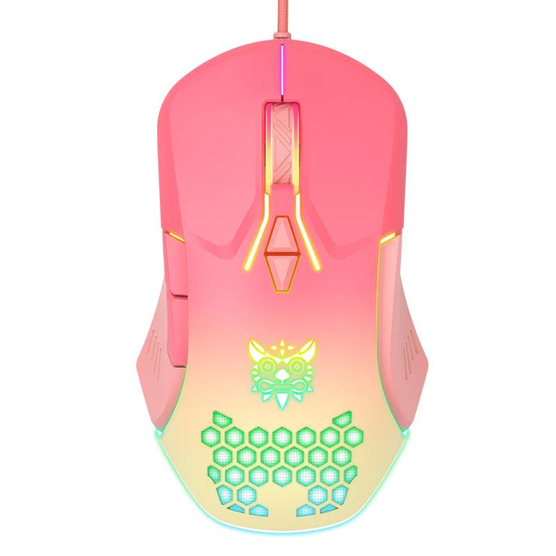 Onikuma Gaming mouse CW902 (PINK)