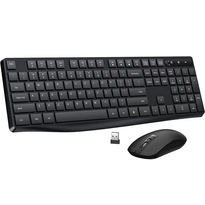 Victsing Wireless Keyboard and Mouse Combo PC230A