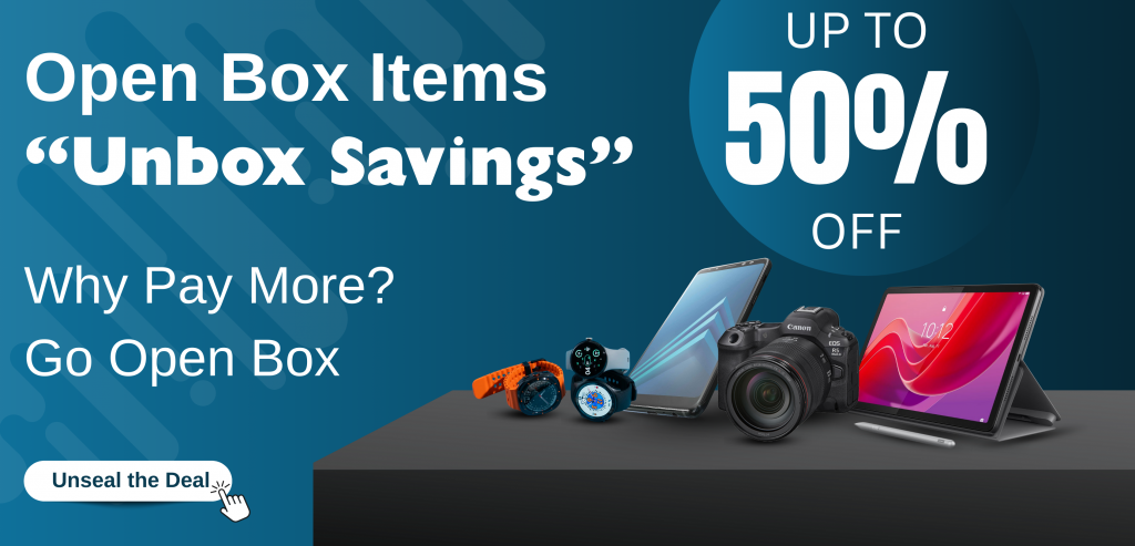 Open Box Items