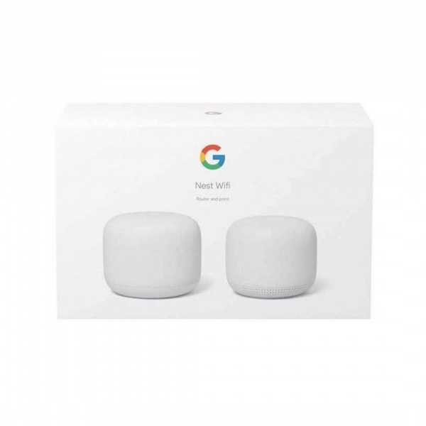 Google Nest Wifi Router and Point