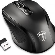 Wireless Mouse Computer Mouse USB Wireless 6 Button Victsing D09