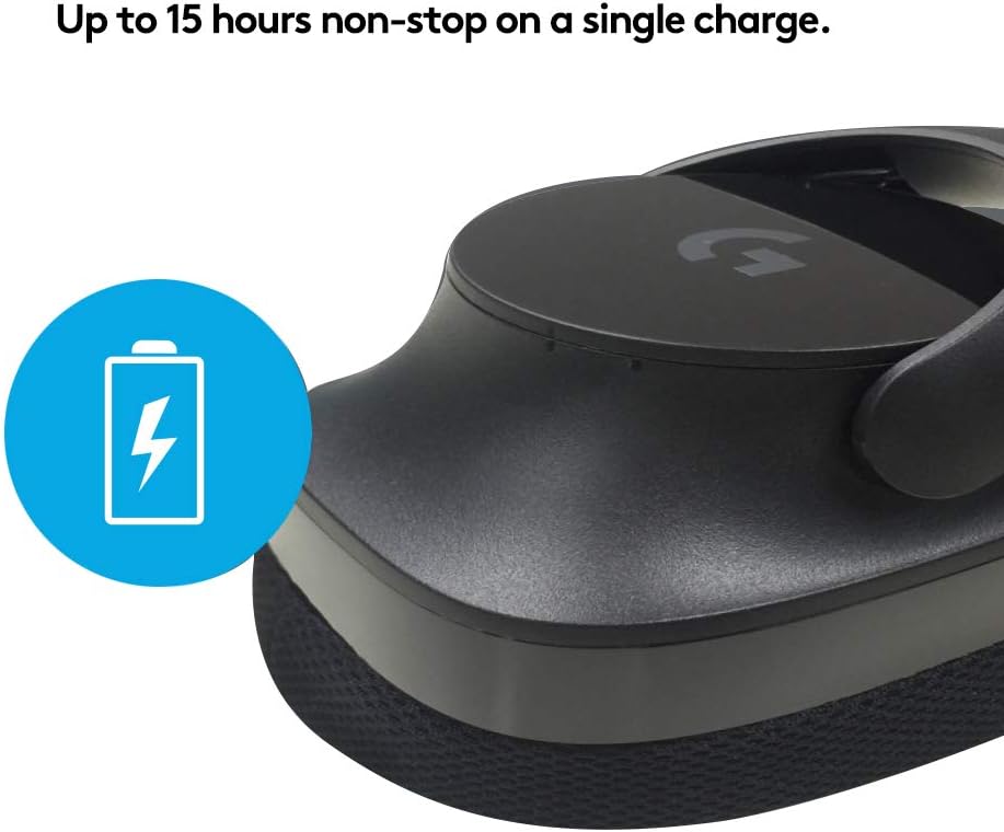 Logitech G533 Wireless Gaming Headset - Black