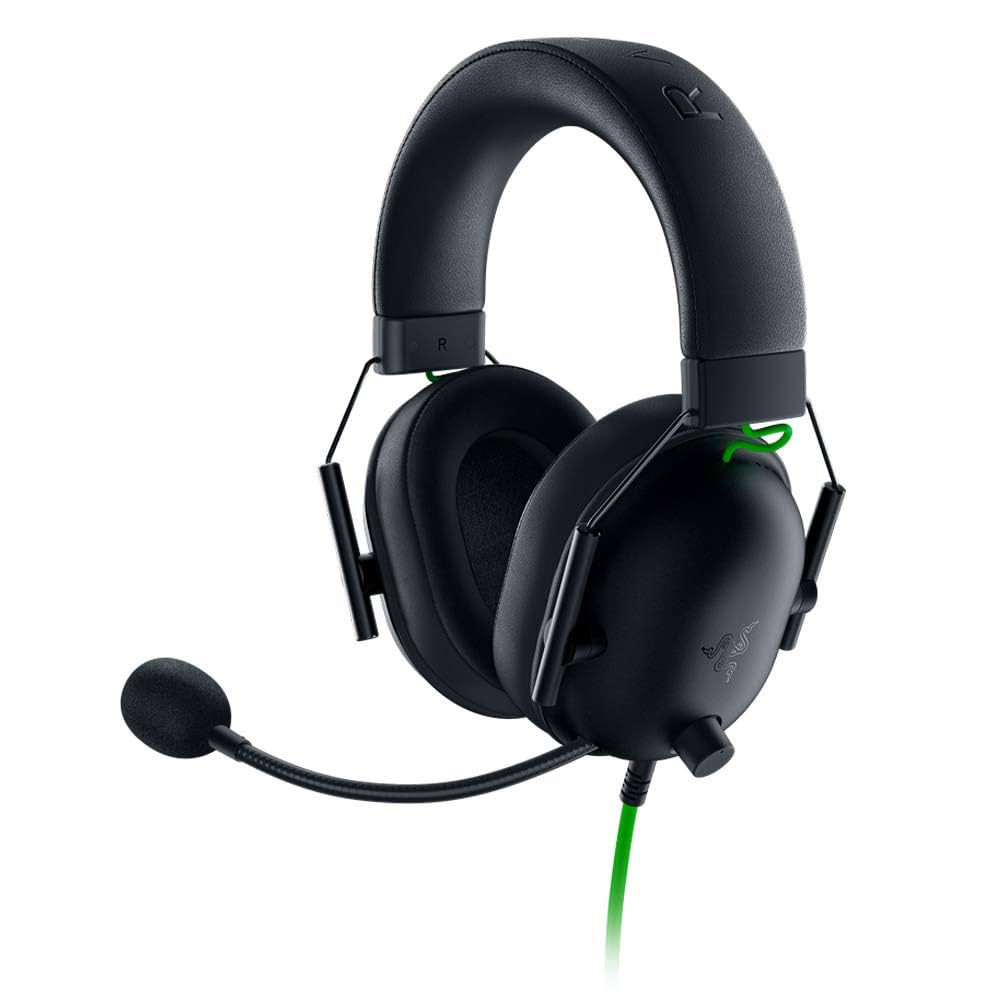 Razer BlackShark V2 X Wired Gaming Headset - Black
