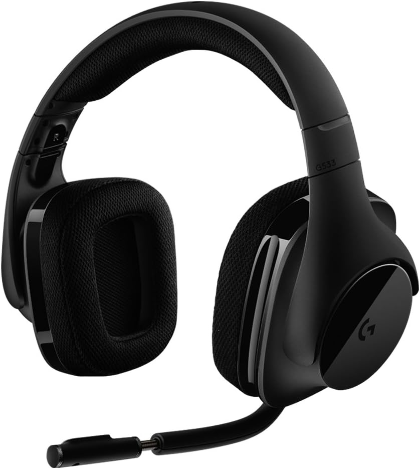 Logitech G533 Wireless Gaming Headset - Black