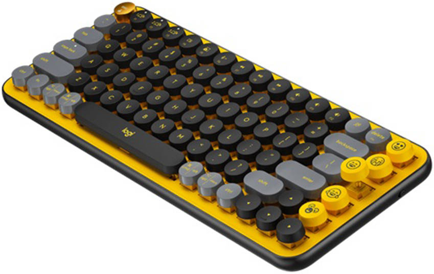 Logitech Pop Keys Mechanical Keyboards With Customizable Emoji Keys - Blast Color