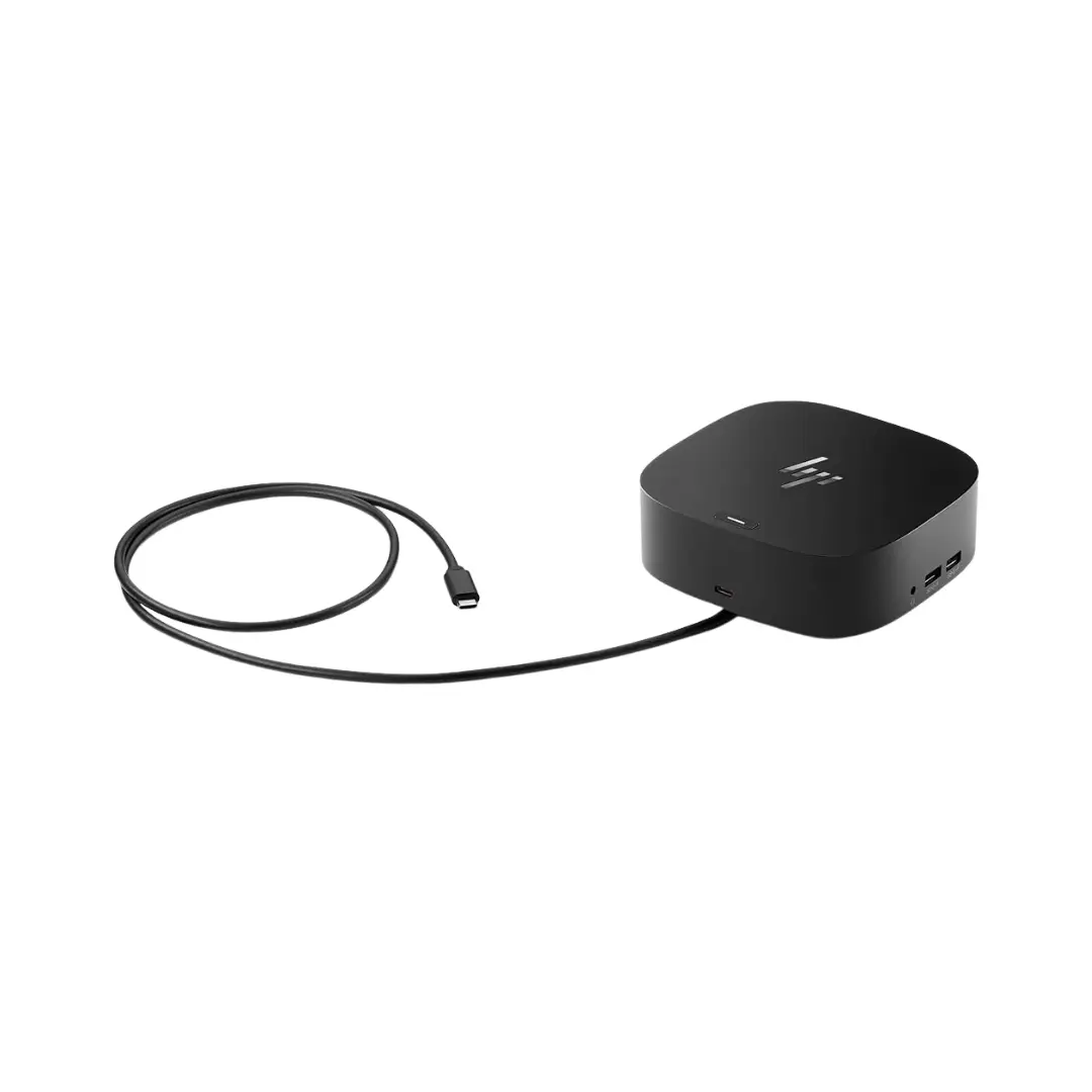 Expand your laptop’s connectivity with the HP USB-C Dock G5 – dual displays, multiple peripherals, and seamless power delivery for modern workspaces.
