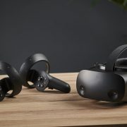 HP Windows Mixed Reality Headset with Controllers – Black – VR Headset