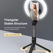 MPOW LED Ring Light with Selfie Tripod Stand & Phone Holder (PA213B)