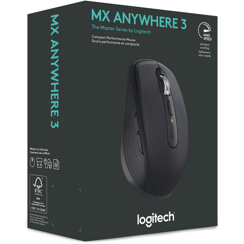 Logitech MX Anywhere 3 Compact Wireless Mouse