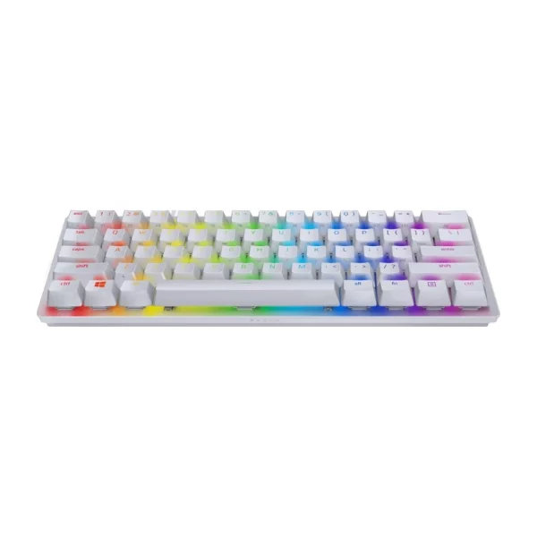 Razer Huntsman Mini 60% Gaming Keyboard - Linear Red Optical Switches (White)