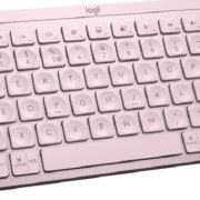 Logitech MX keys mini keyboard minimalist wireless keyboard Rose pink