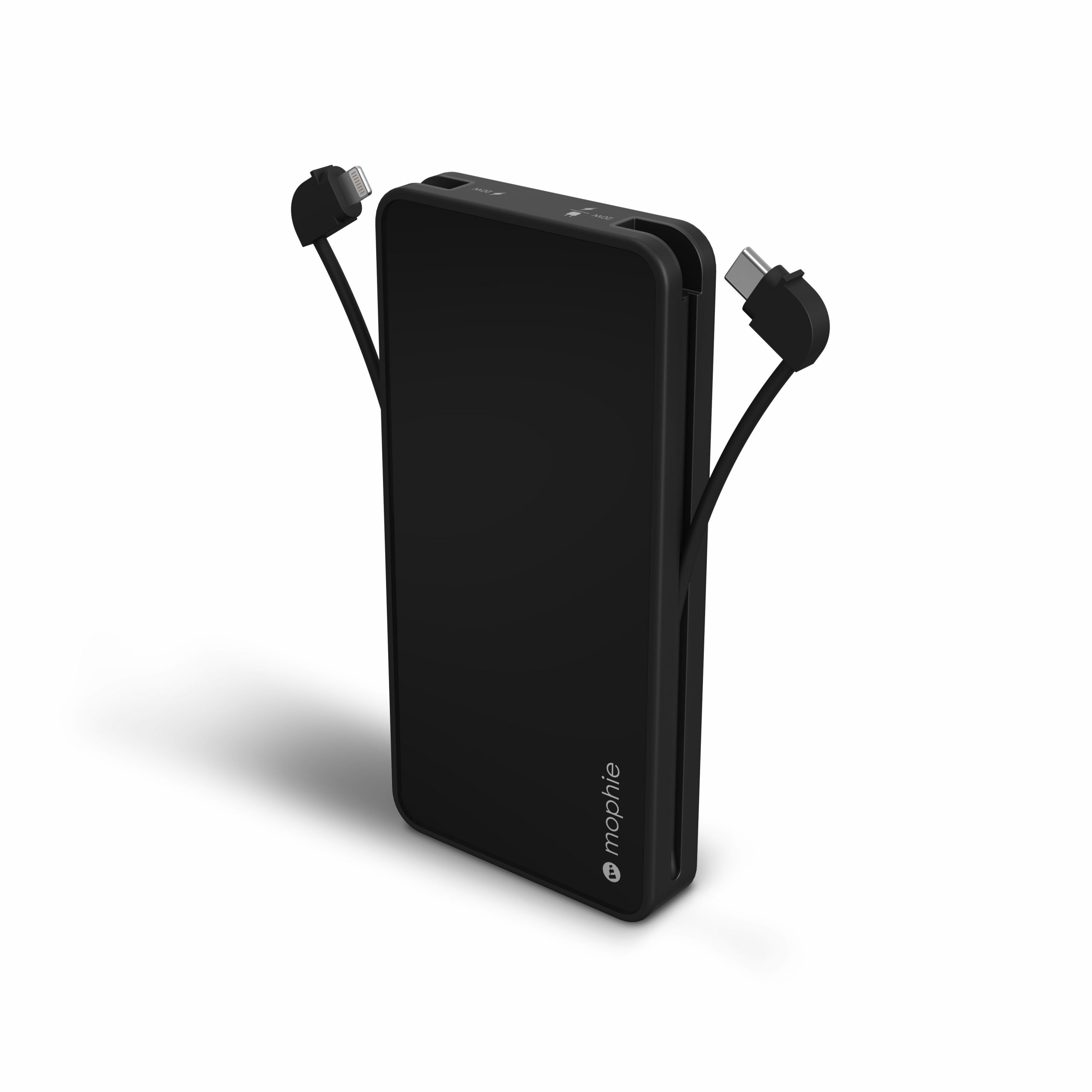 Mophie powerbank powerstation Plus External Battery with Built in Cables (6,000mAh)
